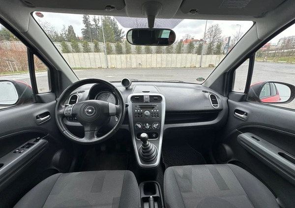 Opel Agila cena 15900 przebieg: 158832, rok produkcji 2008 z Góra małe 742